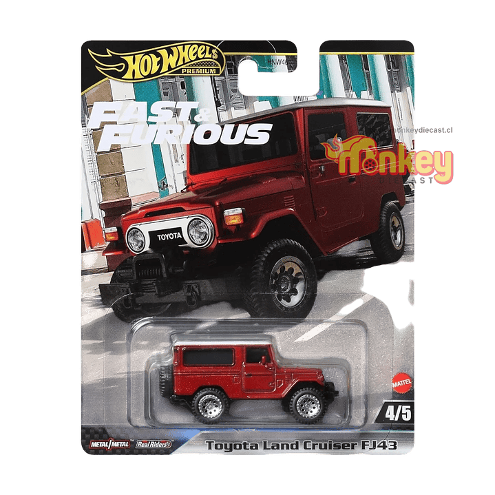 toyota land cruiser FJ43 - hot wheels premium 1