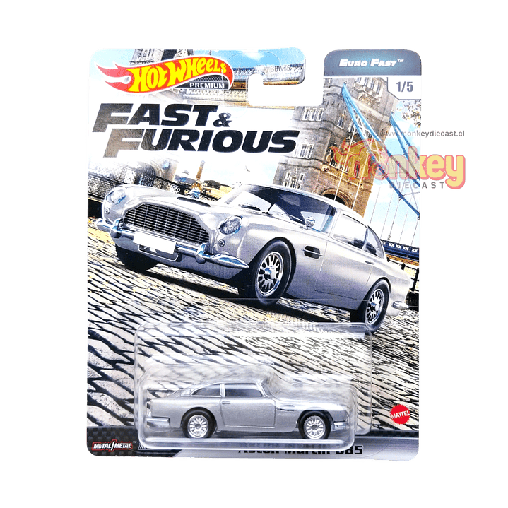 aston martin BDS - hot wheels premium 1