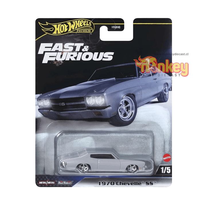 1970 chevelle ss - hot wheels premium 1