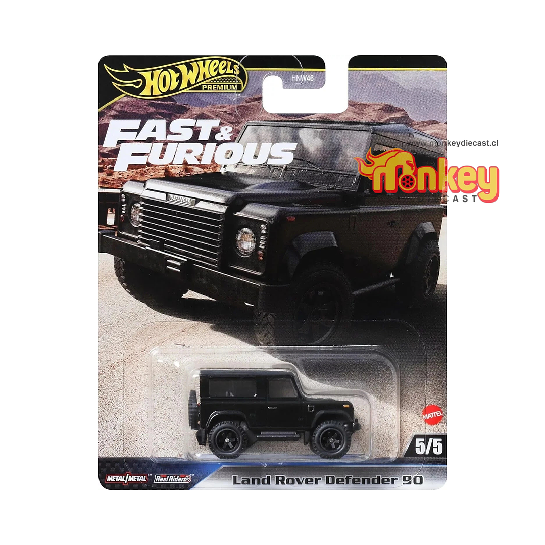 Land rover defender 90 - Rapido y furiosos hot wheels 2024 1