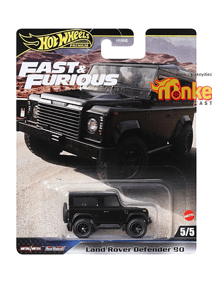 Land rover defender 90 - Rapido y furiosos hot wheels 2024
