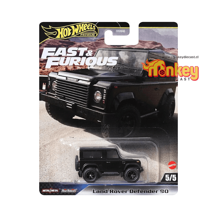 Land rover defender 90 - Rapido y furiosos hot wheels 2024 1