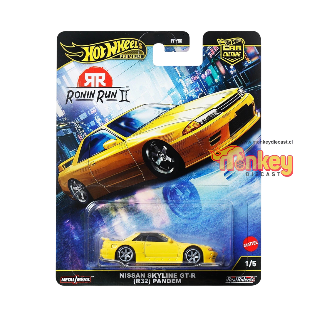 nissan skyline GT-R r32 pandem - hot wheels premium 2025 1