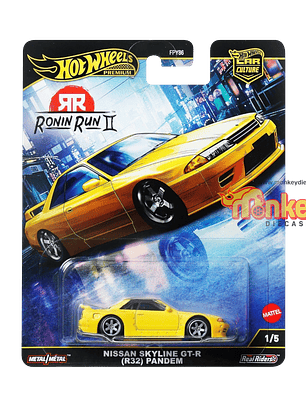 nissan skyline GT-R r32 pandem - hot wheels premium 2025