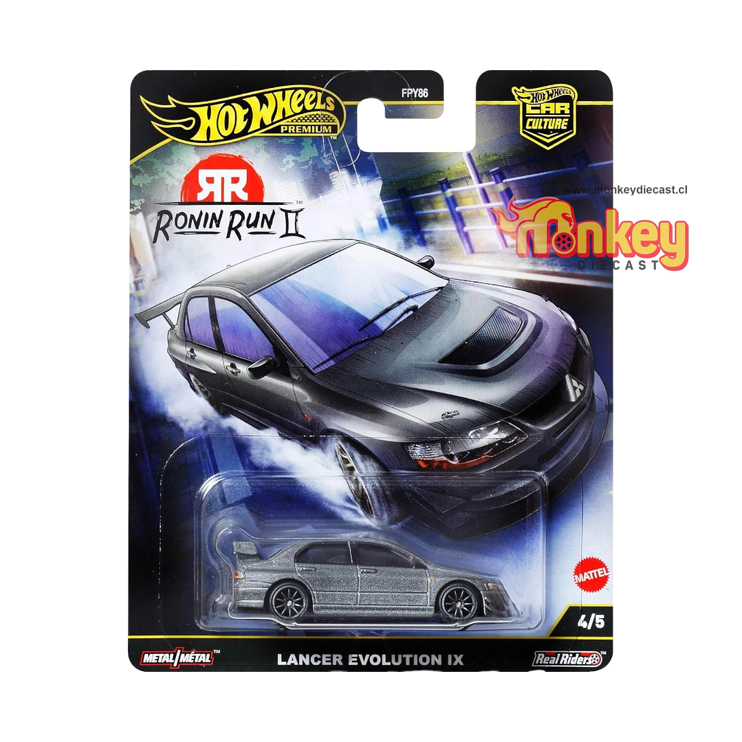 Lancer evolution IX - hot wheels premium 2025 1