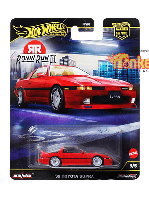 89 toyota supra - hot wheels premium 2025