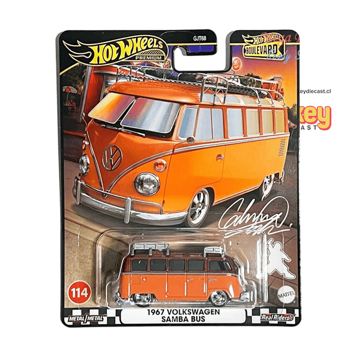 1967 Volkswagen Samba bus - hot wheels premium 2022 1