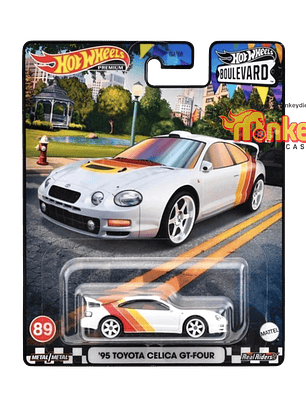 95 toyota celica GT-FOUR - hot wheels premium 2023