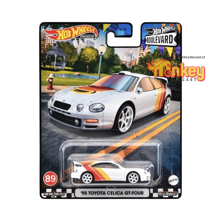 95 toyota celica GT-FOUR - hot wheels premium 2023 1