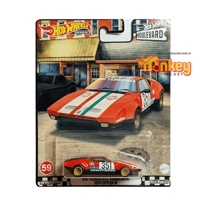 De tomaso pantera gruppo 4 - hot wheels premium 2021 1