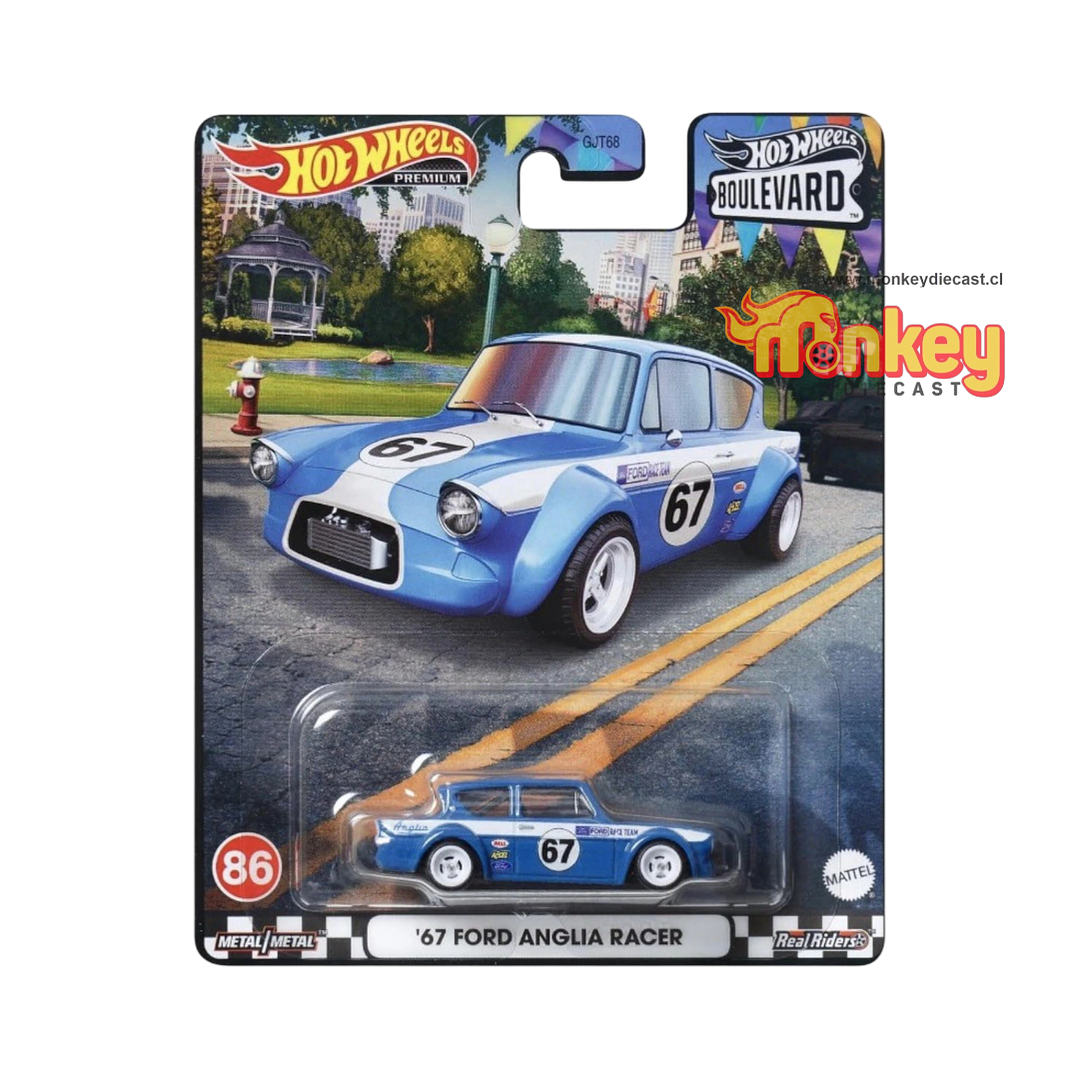 67 ford anglia racer - hot wheels premium 2023 1