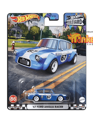 67 ford anglia racer - hot wheels premium 2023