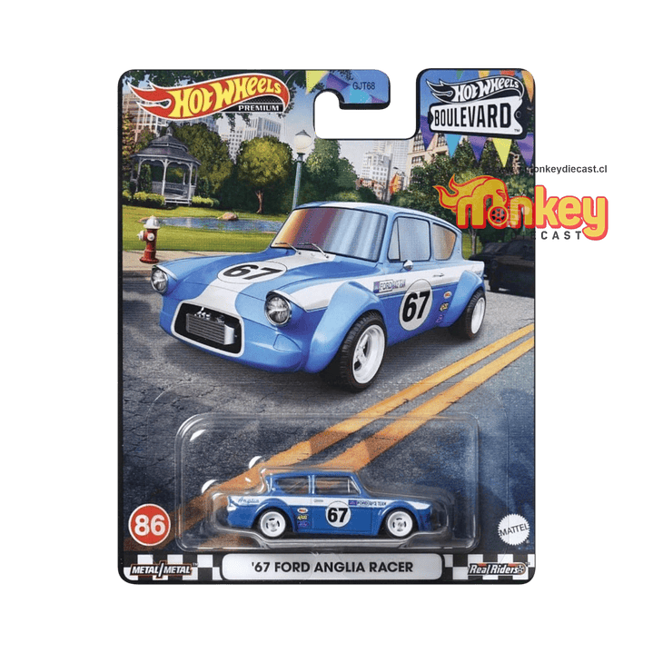 67 ford anglia racer - hot wheels premium 2023 1