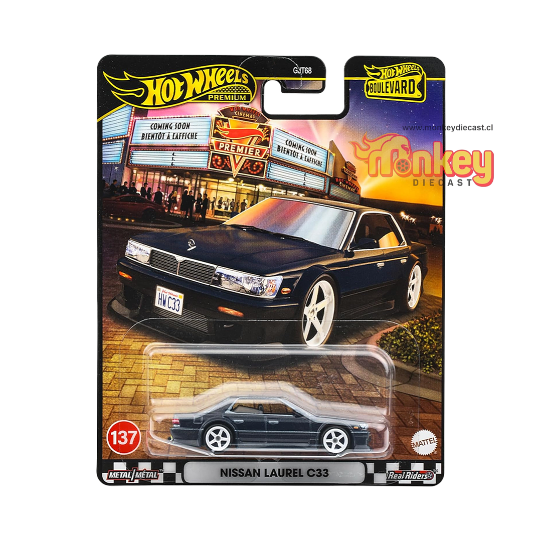 nissan laurel c33  - hot wheels premium 2026 1