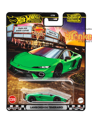 Lamborghini temerario - hot wheels premium 2026