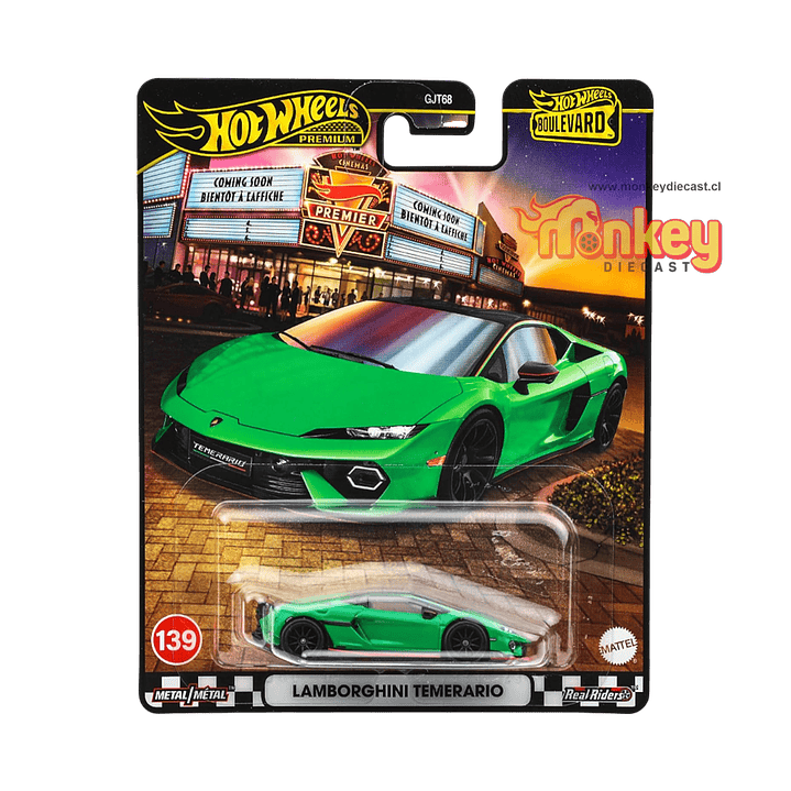 Lamborghini temerario - hot wheels premium 2026 1