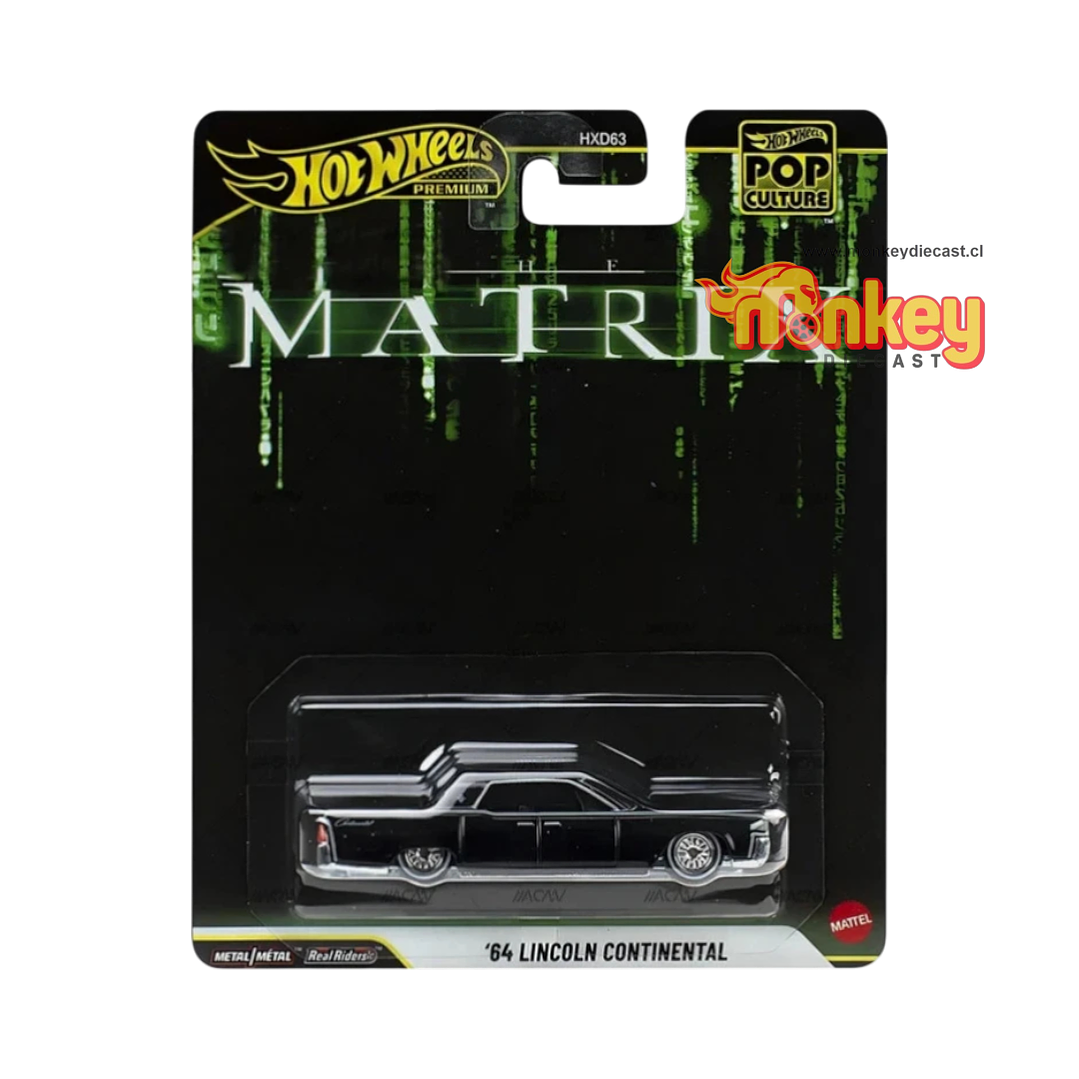 64 lincoln continental matrix - hot wheels premium 2026 1