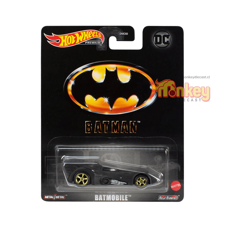 batmobile - hot wheels premium 2019 1