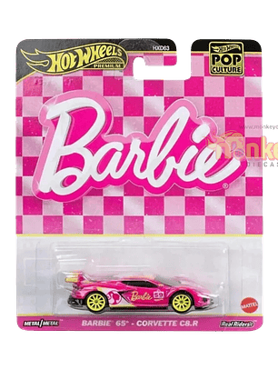 barbie 65 - corvette C8.R - hot wheels premium 2025
