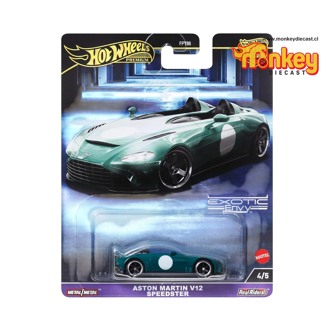 aston martin v12 speedster - hot wheels premium 2023 1