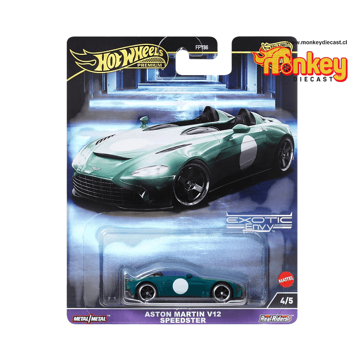 aston martin v12 speedster - hot wheels premium 2023 1