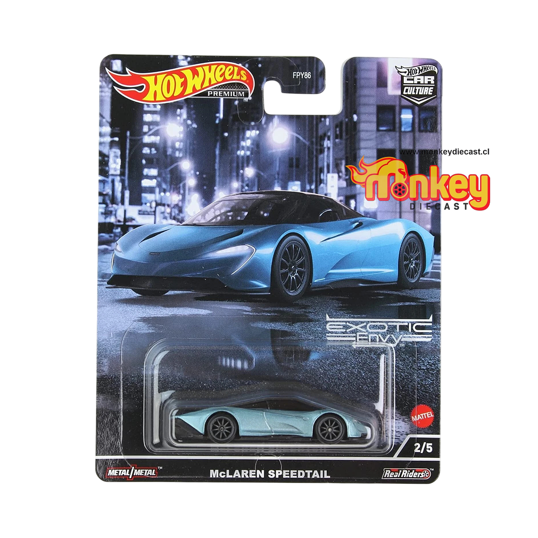 Mclaren speedtail - hot wheels premium 2022 1