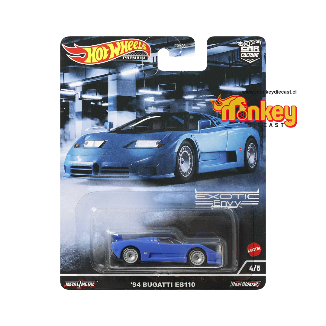 94 Bugatti eb110 - hot wheels premium 2022 1