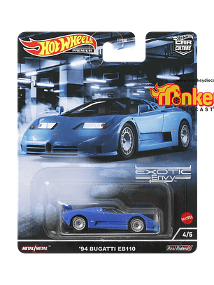 94 Bugatti eb110 - hot wheels premium 2022