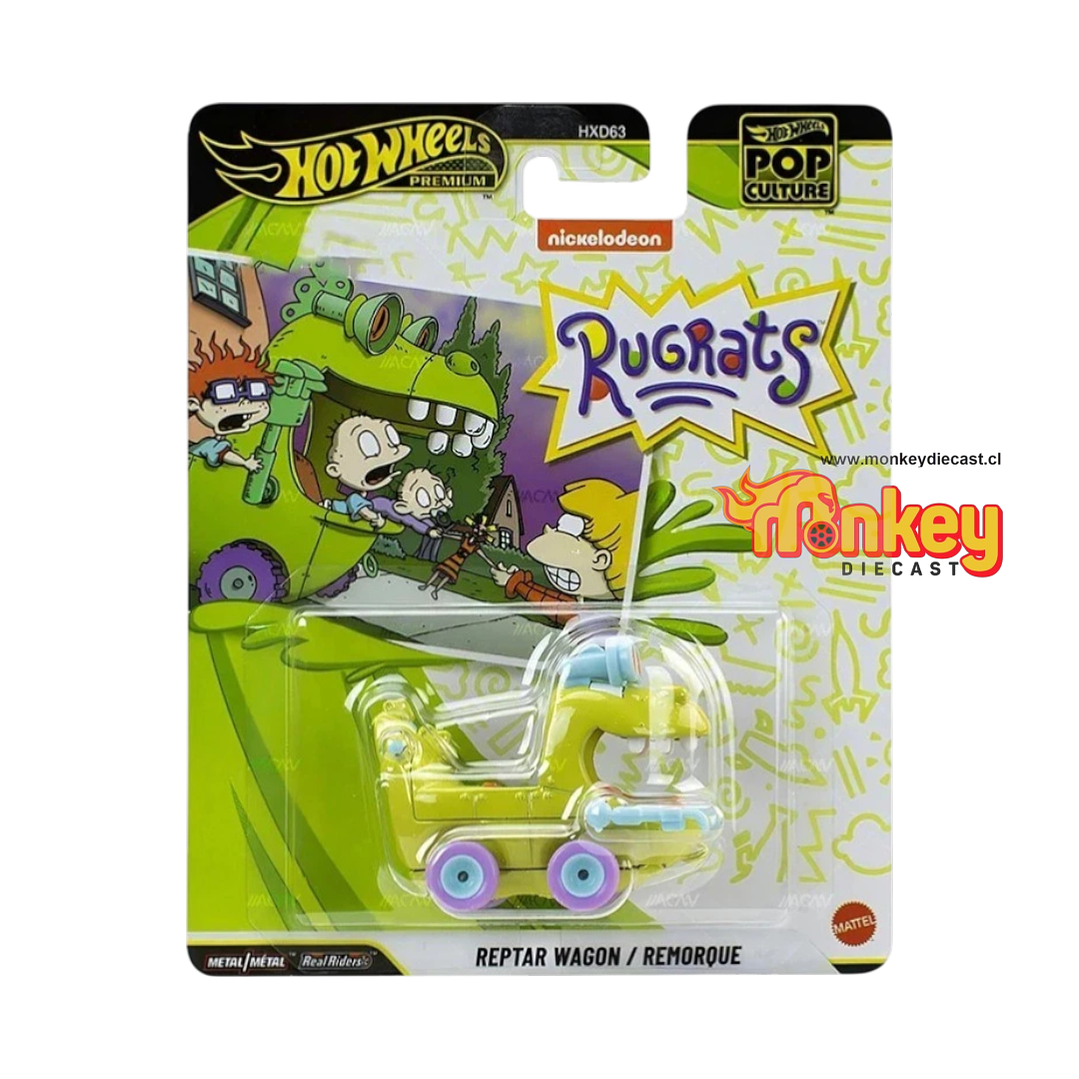 reptar wagon rugrats - hot wheels premium 2026 1