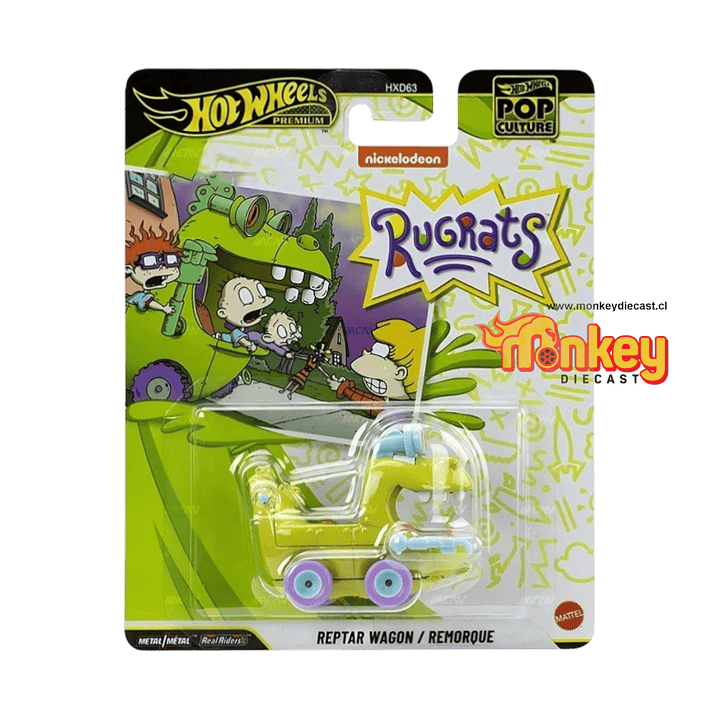 reptar wagon rugrats - hot wheels premium 2026 1