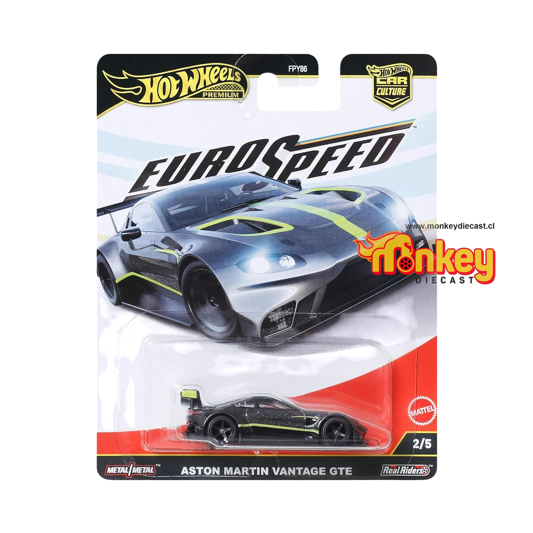 aston martin vantage GTE - hot wheels premium 2025 1