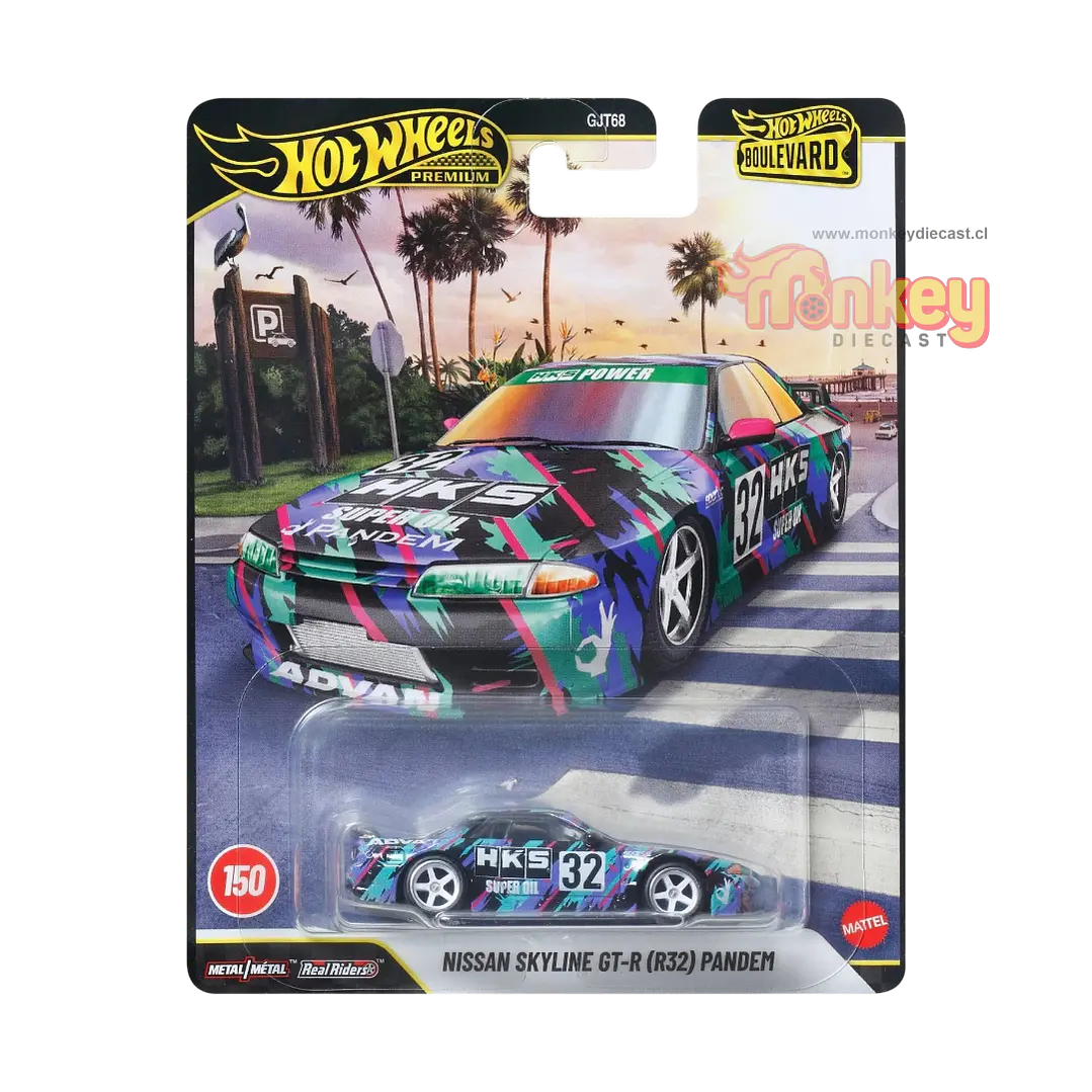 Nissan skyline GT-R (r32) pandem  - Hot Wheels Premium 2026 1