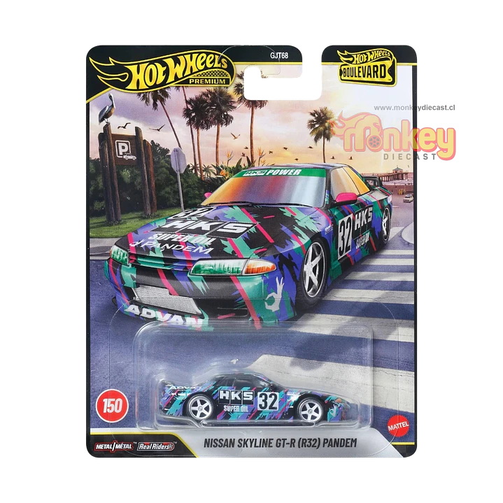 Nissan skyline GT-R (r32) pandem  - Hot Wheels Premium 2026 1