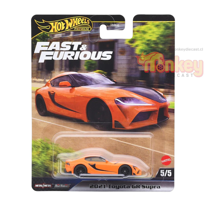 Toyota GR Supra- rapido y furiosos 1