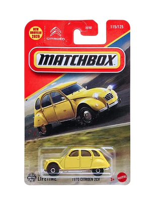 1970 citroen 2cv amarilla matchbox 2025