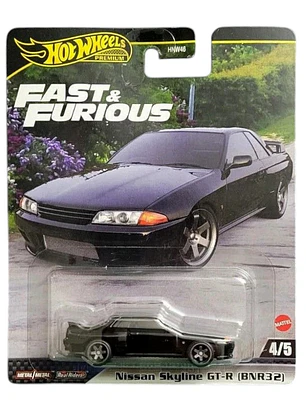 Nissan Skyline GT-R BNR32 - Rapido y furiosos hot wheels 2025-Detalle