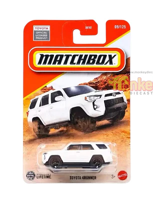toyota 4runner blanco - matchbox 2025