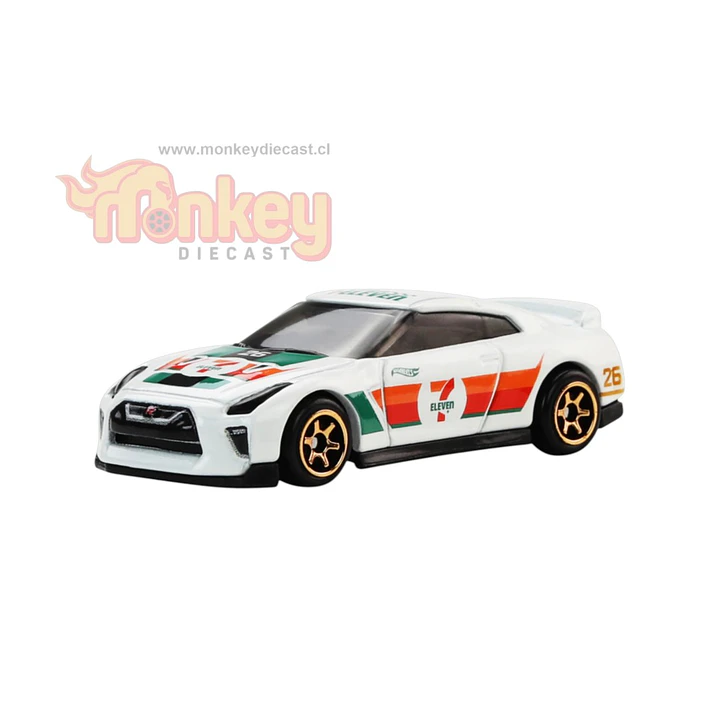 Nissan skyline r35 seven eleven - hot wheels 5