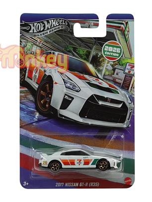 Nissan skyline gt-r35 seven eleven - hot wheels