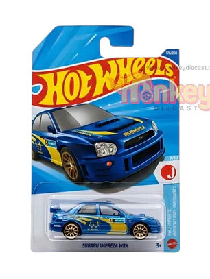 subaru impreza wrx - hot wheels 2026