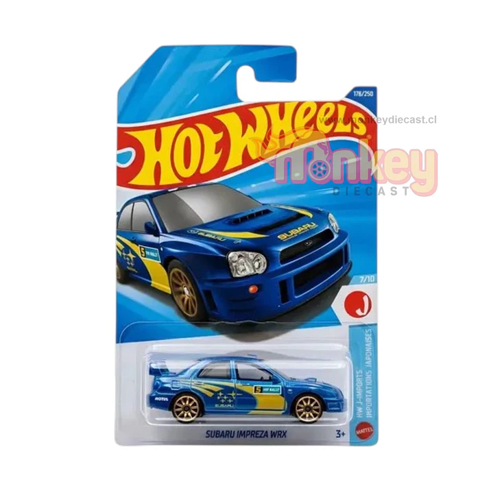 subaru impreza wrx - hot wheels 2026 1