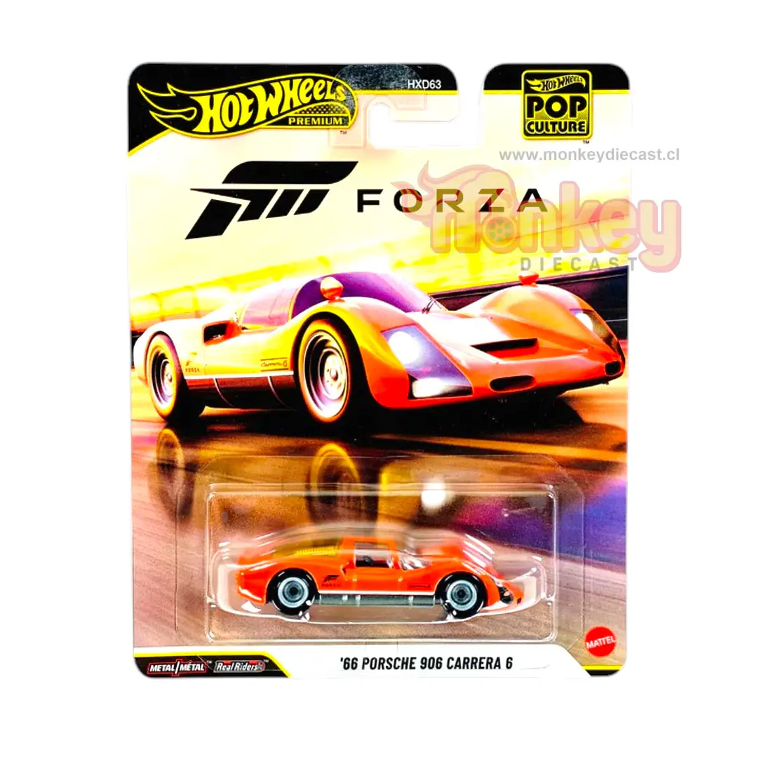 Hot Wheels Premium  66 porsche 906 carrer 6 1