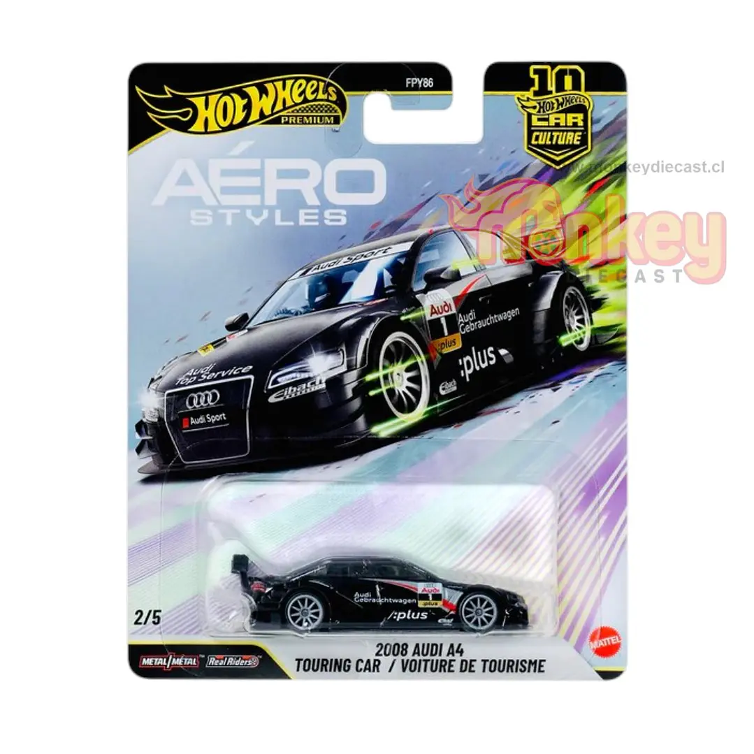 Hot Wheels Premium 2008 audi A4 tourning car 1