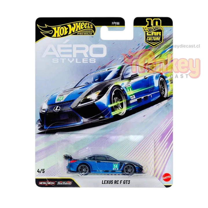 Hot Wheels Premium lexus rc f gt3 1