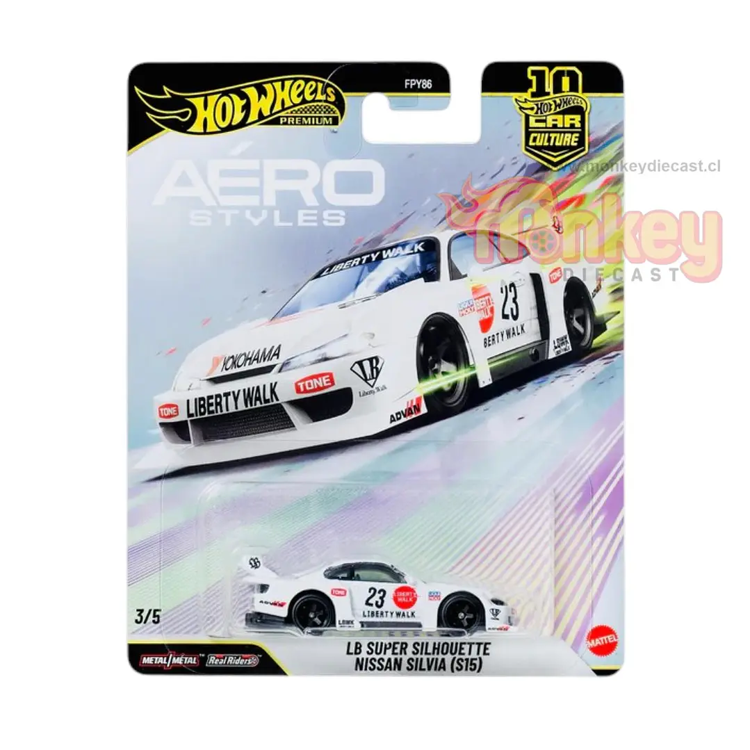 Hot Wheels Premium  lb super silhouette nissan skyline s15 1