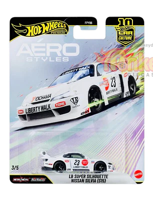 Hot Wheels Premium  lb super silhouette nissan skyline s15