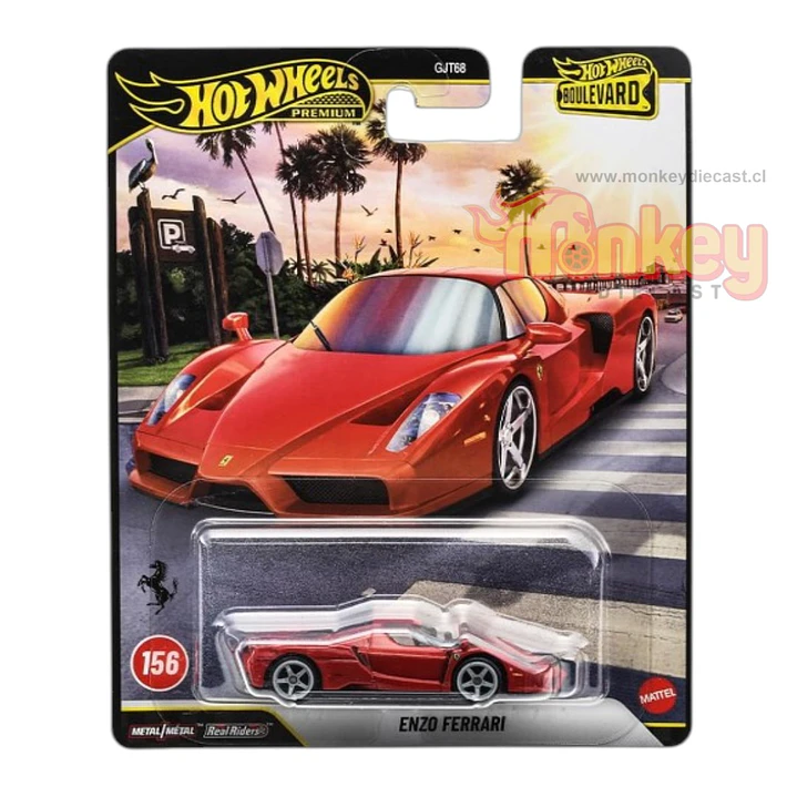 Hot Wheels Premium Enzo Ferrari Boulevard - Preorden 1 2