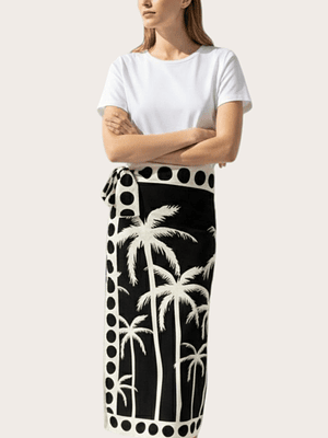 Falda Pareo Cocora Negro