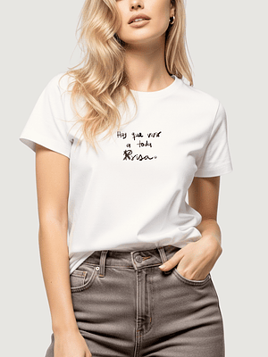 Camiseta Hay que vivir a toda risa