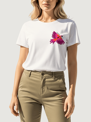 Camiseta Guacamaya Fucsia